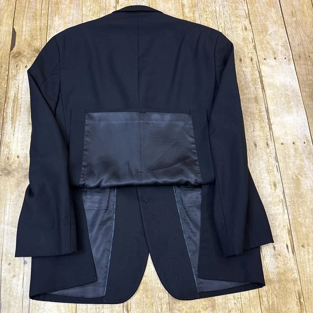 Ralph Lauren Tuxedo Jacket Black Notch Lapel 38S